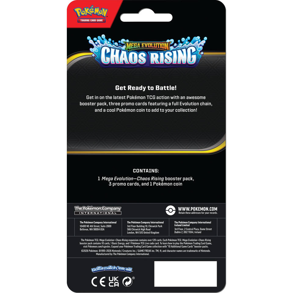 Pokémon Chaos Rising premium checklane blister Pawmot