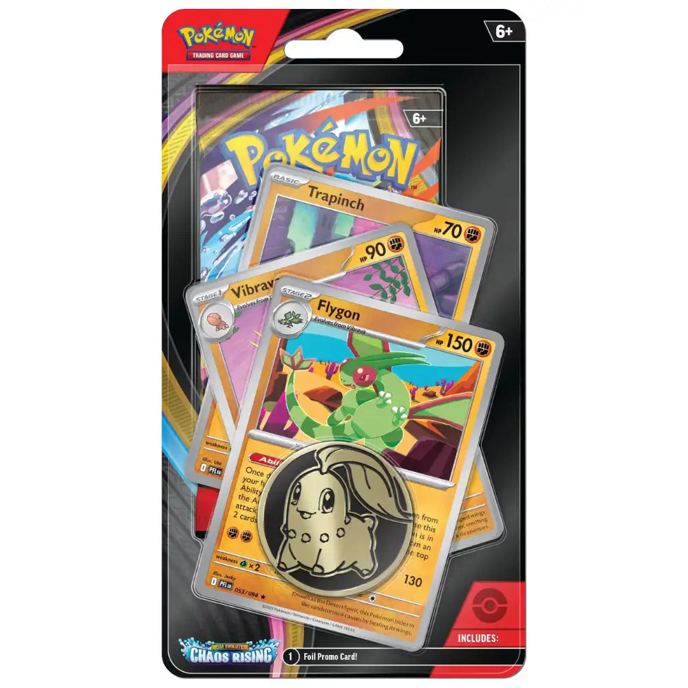 Pokémon Chaos Rising premium checklane blister Flygon